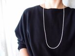 【K18YG】Seed Pearl Long Necklace／シードパールロングネックレス