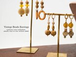 11月期間限定販売Vintege Beads Earrings/Piercesの画像