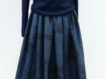 大島紬リメイク：タックスカート