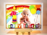 ★誕生日★Baby 3 D Photo ART～バースデーボード・ベビーポスター～の画像