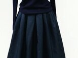 「i様ご予約品」男大島紬リメイク：タックスカート