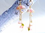 14KGF）☂UMBRELLA Earrings*SAKURA*の画像