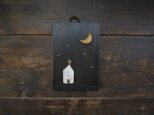 再販：月と教会　かべかざりの画像