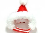 サンタさんの帽子（赤）【S/M/L】の画像
