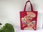 帯バッグ〜花扇〜の画像