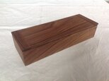富田様ご注文商品ーウォールナットのカトラリーケース
