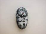アメショーの石猫の画像