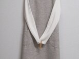 『ｙ様ご注文品』綿混の冬ジャンパースカート　モカベージュの画像
