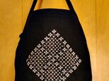 ハーダンガー手刺繍シリーズ　かばん　Ｓサイズ　ブラック