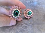 ヴィンテージイヤリング vintage earrings bijou <ER-RBpkgr>の画像