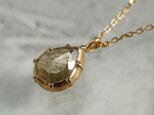 K18 Rose cut diamond pendant [OP076K18]の画像