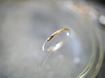 ミルキーウェイ リング（Milky Way Ring)  Silver with Goldの画像