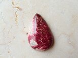 チューライト　桃簾石　ノルウェー産　紅の女神　26ｍｍ/ルース・カボションの画像