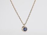 K18 Sapphire birthstone necklace[P033K18SP]の画像