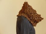 ベビーアルパカのぽこぽことろりんネックウォーマーの画像