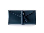 ori long wallet #Navy / 折りロングウォレット ＃紺色の画像