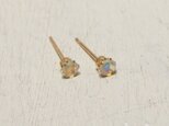 【再販】 - K10 - Opal ピアス - petitの画像