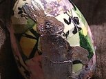 ★イースターegg＆bunny★オーナメント（デコパッチ）の画像