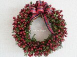 atelier blugra八ヶ岳〜初秋の頃ノイバラの実Wreath001の画像