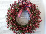 atelier blugra八ヶ岳〜初秋の頃ノイバラの実Wreath002の画像