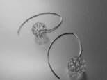 Dentelle sphere Earring M / Silver 925の画像