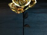咲くー金属の花　（ゴールド）の画像