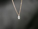 K18 Diamond*(Baulettocut)Necklaceの画像