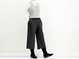 フレアパンツ(ウール混ポンチニット)#125