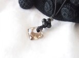 Smoky Square Pendant（Black）