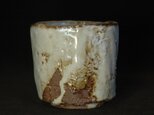 ６６、白萩刳り貫き筒茶碗の画像