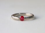 レッドスピネル＊指輪＊　14号
