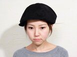 omabow mushroom cap / blackの画像