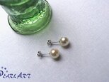 本真珠ピアス