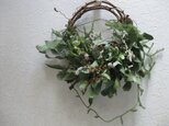 ユーカリのbasket-wreathの画像