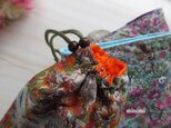 ミニ巾着袋 (1つ)(カラーオレンジ Or ライトブルー)の画像