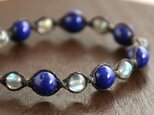 ■prima■ ラピスラズリ×ラブラドライト ブレスレット (1点モノ)
