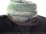 SALE! 緑なネックウォーマー: リネン・ウール