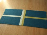 北欧手織りマットの画像
