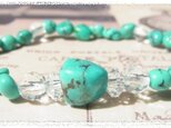 ターコイズタンブルブレスレット