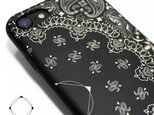 iPhone7/8/iPhoneSE2/iPhoneSE3 軽量レザーケースiphone7カバー（ペイズリー）paisleyの画像