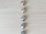 K14GF tahitian pearl long necklaceの画像