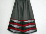 着物リメイク♪２種類の大島紬のスカート（裏地付き）の画像