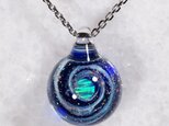 Crystal Opal Galaxy Glass Pendant　No.1625CI