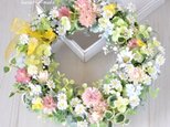 little　flowers　wreath：春の小花の画像