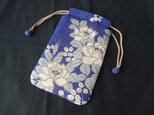 古布　ミニ巾着　ガラケーポーチ　no51