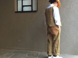 『 お仕立て承ります♪ 』リネンパンツ   brown goldの画像