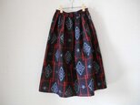 再販★新品綿紬の懐かしくて可愛いスカートの画像