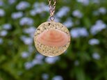 さくら貝のネックレス（丸・M）　（オーダーメイド）