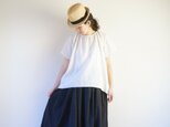 European linen blouse LADY'Sの画像