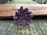 革花のブローチピン Lサイズ 薄紫の画像